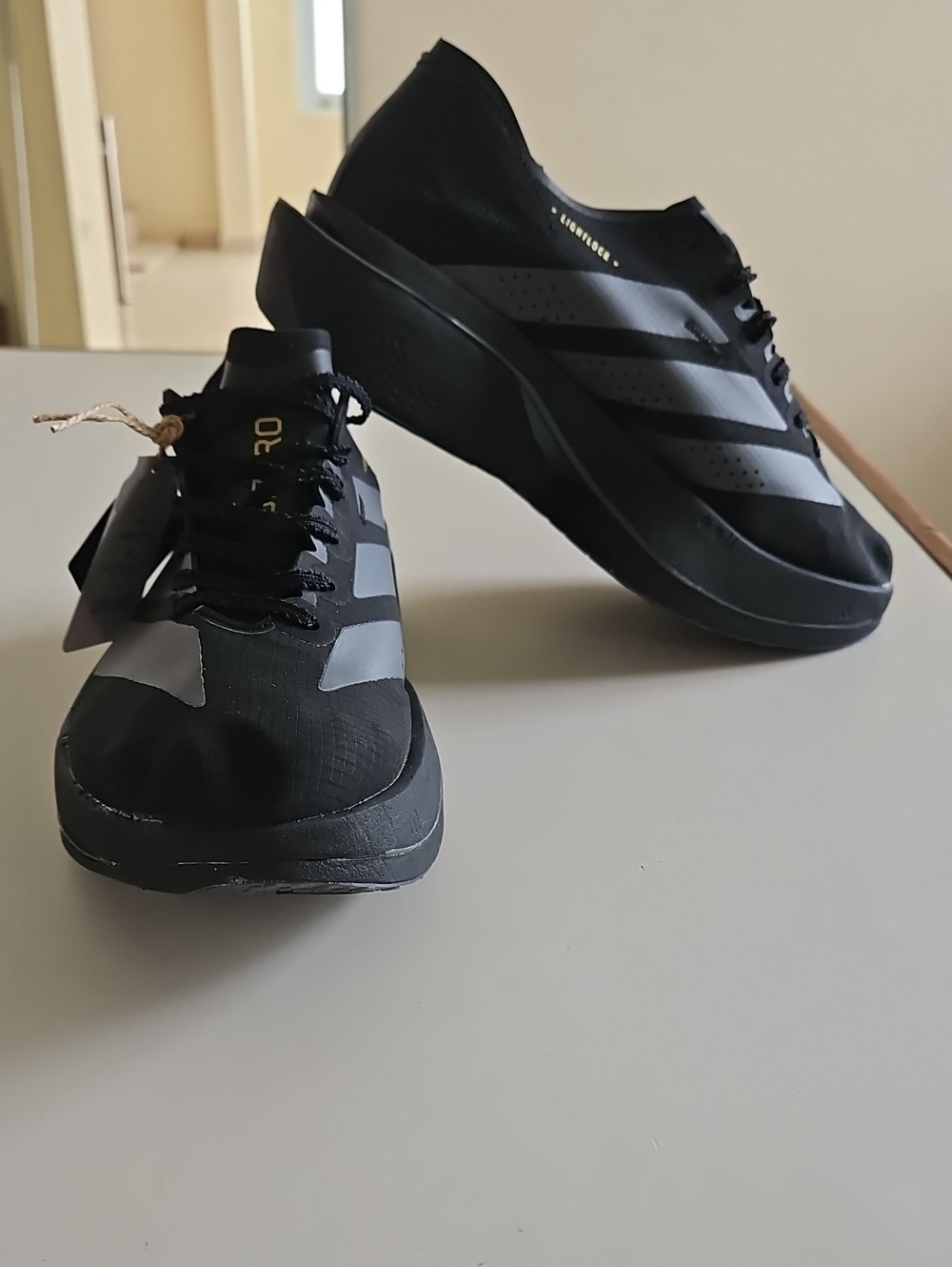 adidas Black Performance Running Sneakers